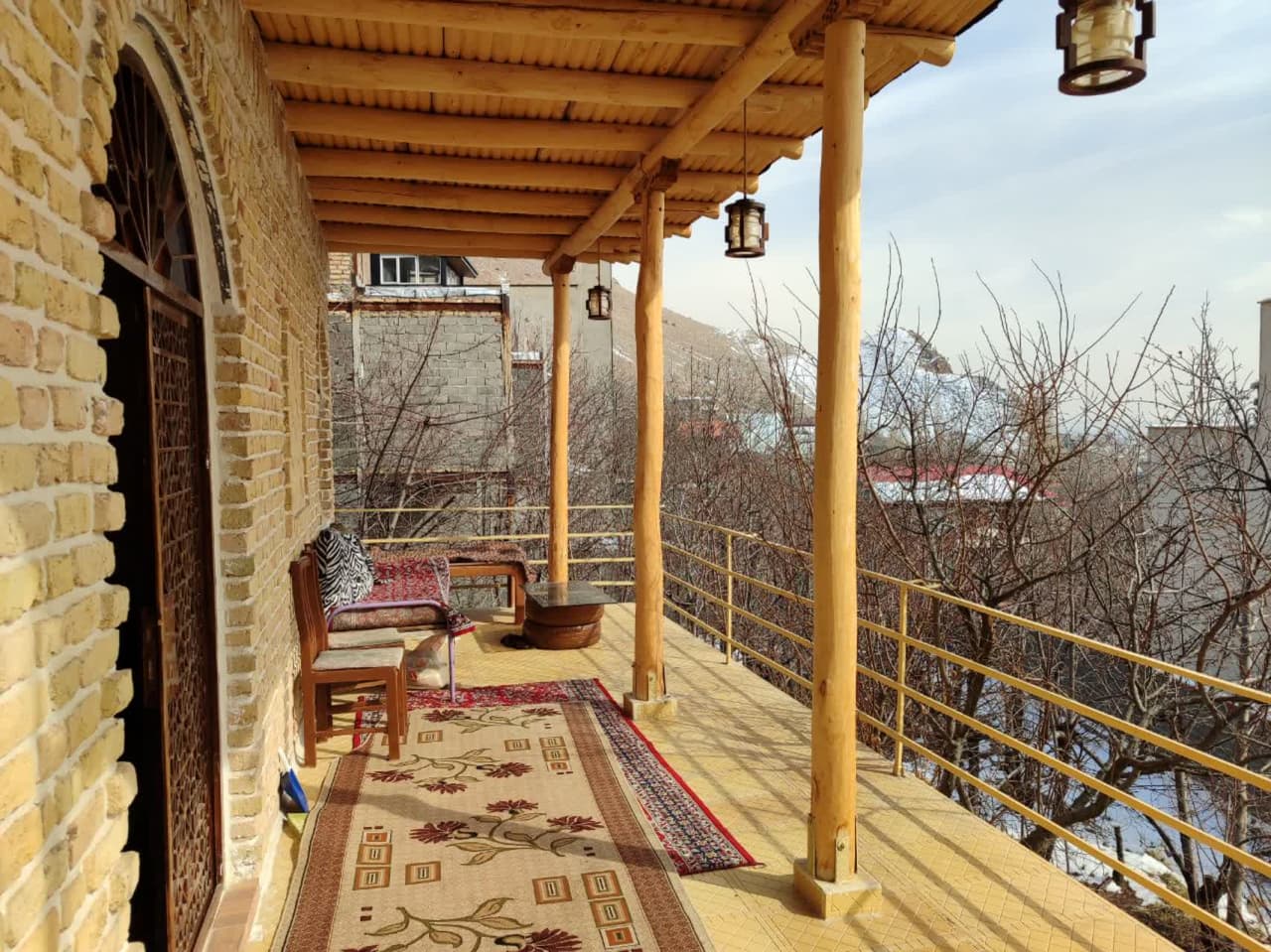 خانه مسافر باغ روستایی سنتی دماوند